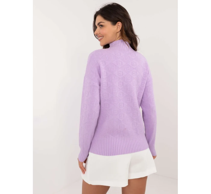 Jumper AT SW model 20509626 světle fialový - FPrice Jumper AT SW model 20509626 světle fialový - FPrice