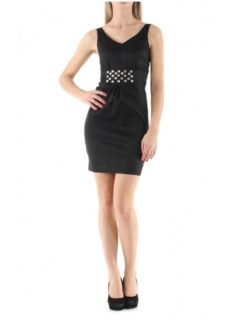 Společenské krátké šaty značkové Paris černé Černá  Paris model 15042347 - CHARM&#39;S Paris