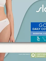 sloggi GO Daily Cotton Tai 3P - WHITE - SLOGGI WHITE - SLOGGI