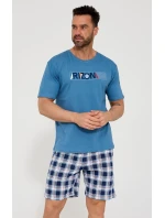 Pyžamo model 21908822 Arizona kr/r S2XL pánské - Cornette Pyžamo model 21908822 Arizona kr/r S2XL pánské - Cornette