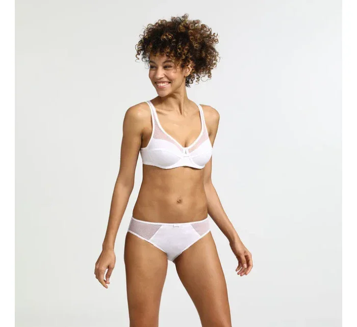 Dámské kalhotky z model 15438044 bavlny GENEROUS COTTON model 15438044 SLIP  bílá - DIM