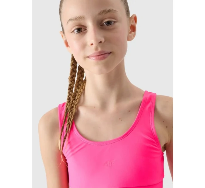 Dievčenské dvojdielne plavky 4F JUNIOR 4FJWMM00UBKSF027-55N Dievčenské dvojdielne plavky 4F JUNIOR 4FJWMM00UBKSF027-55N