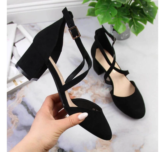 Sergio Leone W černé sandály model 21777504 - Inny