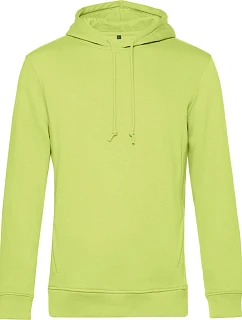B&C Inspire Hooded_° Pánska mikina s kapucňou 01.U33B limetková