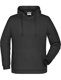 JN 796 Pánská mikina s kapucí model 22437586 black - Daiber
