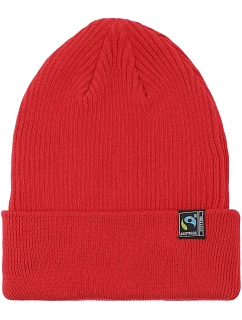 Neutral O 93056 Pletená čiapka z bio bavlny s certifikátom Fairtrade 77.9356 červená