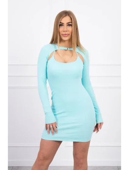 pruhované šaty na model 18748559 - K-Fashion pruhované šaty na model 18748559 - K-Fashion