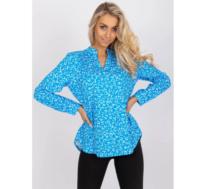 Blúzka DHJ BZ 6825.56 modrá