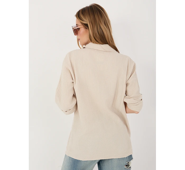 MI košeľa KS 2337.18 béžová