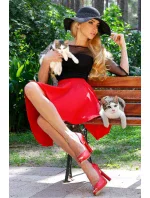 Dámská krátká sukně model 17509614 - IVON Dámská krátká sukně model 17509614 - IVON