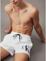 Pánske plavky KM0KM01015 YCD white - Calvin Klein Pánske plavky KM0KM01015 YCD white - Calvin Klein