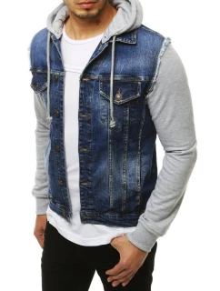 Pánska džínsová bunda modrá TX3293