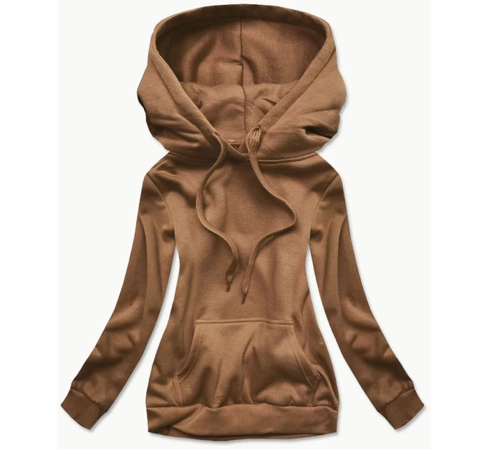 Dámska mikina v karamelovej farbe (W02-157) Dámska mikina v karamelovej farbe (W02-157)