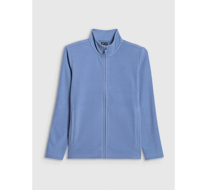 Chlapčenská fleecová mikina s kapucňou 4F 4FJRSS26TFLEM508-32S Chlapčenská fleecová mikina s kapucňou 4F 4FJRSS26TFLEM508-32S