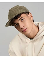 Atlantis Headwear Severny 5-panelová manšestrová čiapka s výložkou 33.0307 čierna