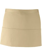 Premier PR 155 Krátka zásterka po pás s vreckom „Colours“ 39.0155 khaki Premier PR 155 Krátka zásterka po pás s vreckom „Colours“ 39.0155 khaki