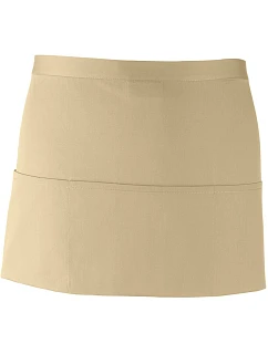 Premier PR 155 Krátka zásterka po pás s vreckom „Colours“ 39.0155 khaki