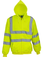 07 HiVis mikina s kapucí hi vis yellow model 22501870 - Yoko