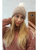 Fleecová čepice model 18749993 - K-Fashion Fleecová čepice model 18749993 - K-Fashion