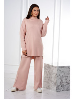 Sada svetrů model 18966162 pudrově růžová - K-Fashion