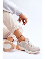 Wygodne Buty Sportowe Memory Foam System Big Star LL274336 Beżowe Wygodne Buty Sportowe Memory Foam System Big Star LL274336 Beżowe