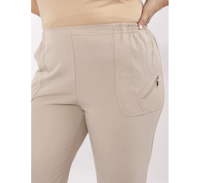 Nohavice AT SP 845.67 béžové Nohavice AT SP 845.67 béžové