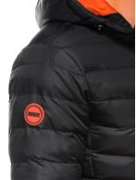Pánska bunda Ombre Jacket C356 Black