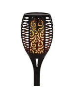 SOLÁRNA BATERKA TANCUJÚCE PLAMENE 12X12X78CM 36 LED XXXL