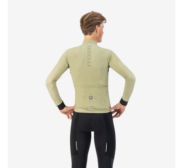 Rogelli dres s dlhým rukávom DISTANCE sand XL