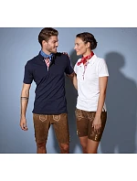 JN 715 Dámské piqué polo v  stylu  white model 22488648 - Daiber