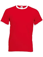 T tričko red/white model 22496646 - Fruit of the Loom
