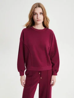 Hladká halenka s dlouhým rukávem model 18937121 - Vamp