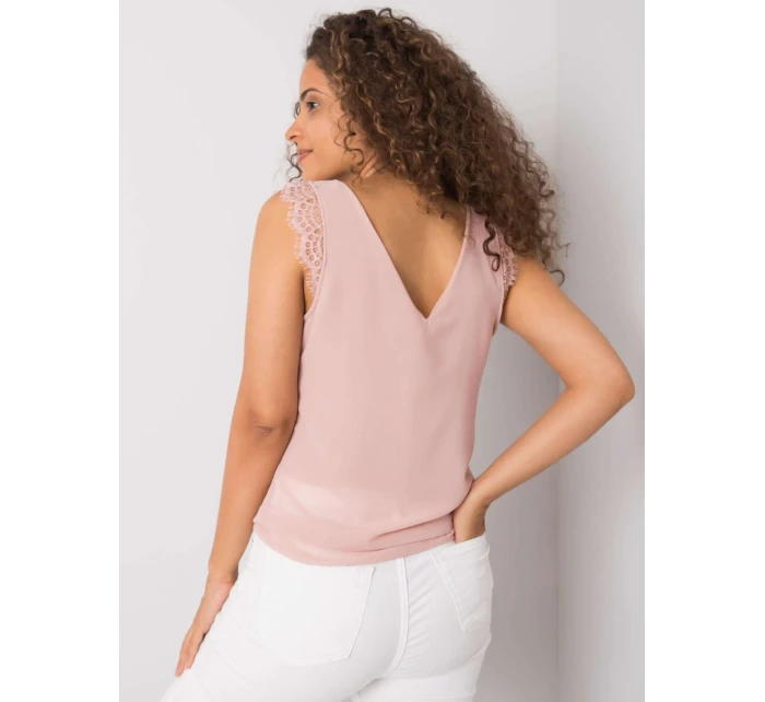 Dámsky top DHJ TP 13317.25P svetlo ružová