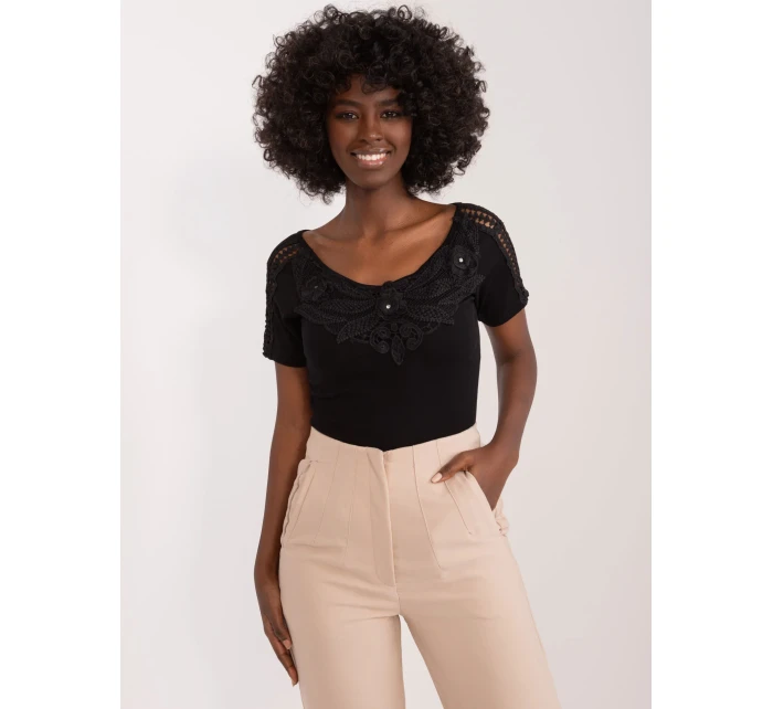 Blúzka PM BZ GN2074.77 čierna Blúzka PM BZ GN2074.77 čierna