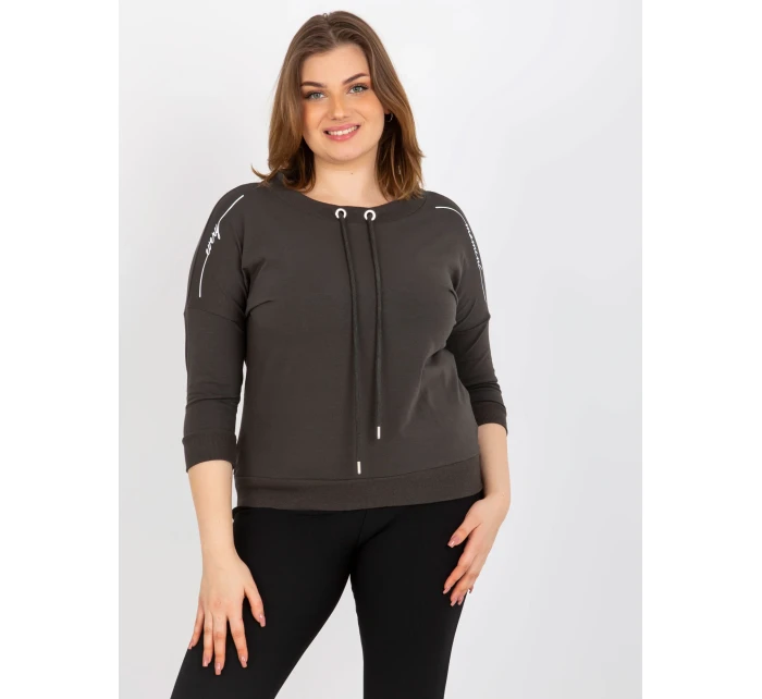 Dámska blúzka RV BZ 8459.10X tmavá khaki - FPrice