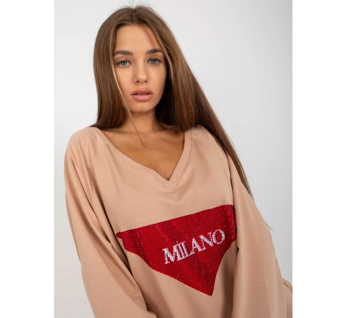 Bluza VI BL model 19755086 ciemny bezowy - FPrice