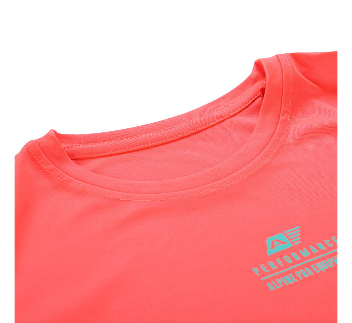 Detské rýchloschnúce tričko ALPINE PRO MILDO diva pink