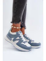 Dámske džínsové tenisky z ekokože, modré Kaimans Dámske džínsové tenisky z ekokože, modré Kaimans