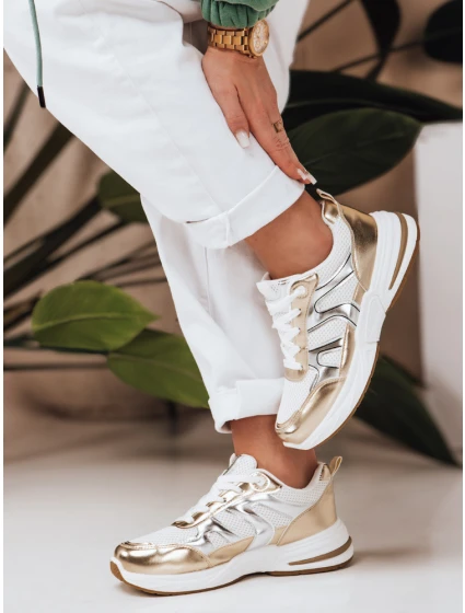 Dámské zlaté tenisky  model 21983144 - Dstreet