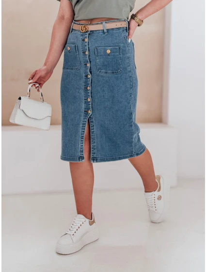 Džínová midi sukně modrá Dstreet model 21988031 - FashionStreet