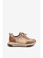 Kůže Sportovní Boty Na Platformě model 21636052 - Maciejka