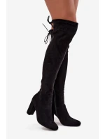 Kozaki Damskie Na Słupku Czarne Xamarin