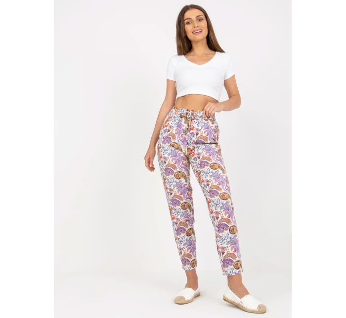 Nohavice D73771M61869M svetlo fialové
