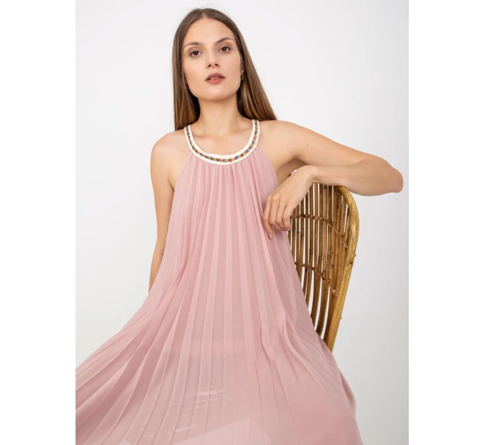 Šaty DHJ SK 0010.35 svetlo ružová