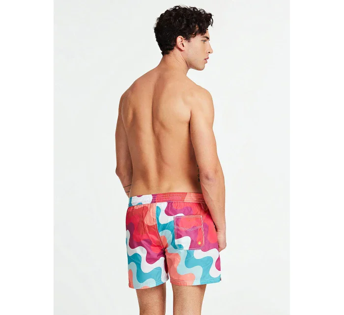 Pánské plavky model 8404922 vícebarevná - Guess Pánské plavky model 8404922 vícebarevná - Guess