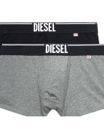 Pánske boxerky 2ks 00SMKX-0LDAQ-E5688 - čierna, červená - Diesel