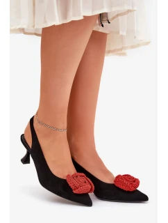 Lodičky s ihlovým podpätkom model 209048 Krok vo veľkom štýle