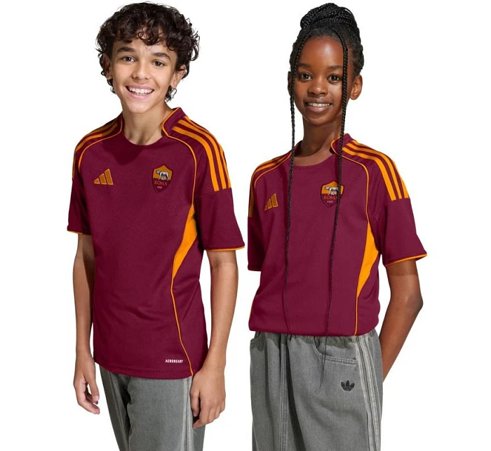 Dětské tričko AS Roma Home bordó model 21814145 - ADIDAS