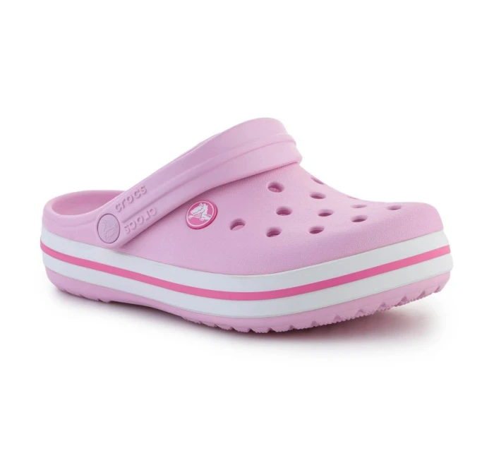 CROCS Crocband Clog K Ballerina Žabky Pink 207006-6GD