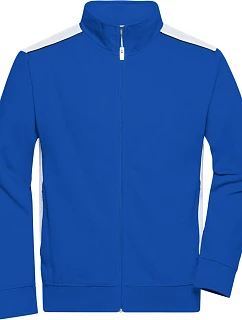 JN Pánská pracovní mikina Color 02.0 royal/white model 22492930 - Daiber